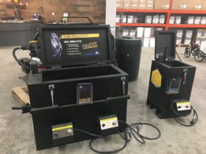 10 and 30 Gallon RynoWorx Stationary Crack Fill Melters