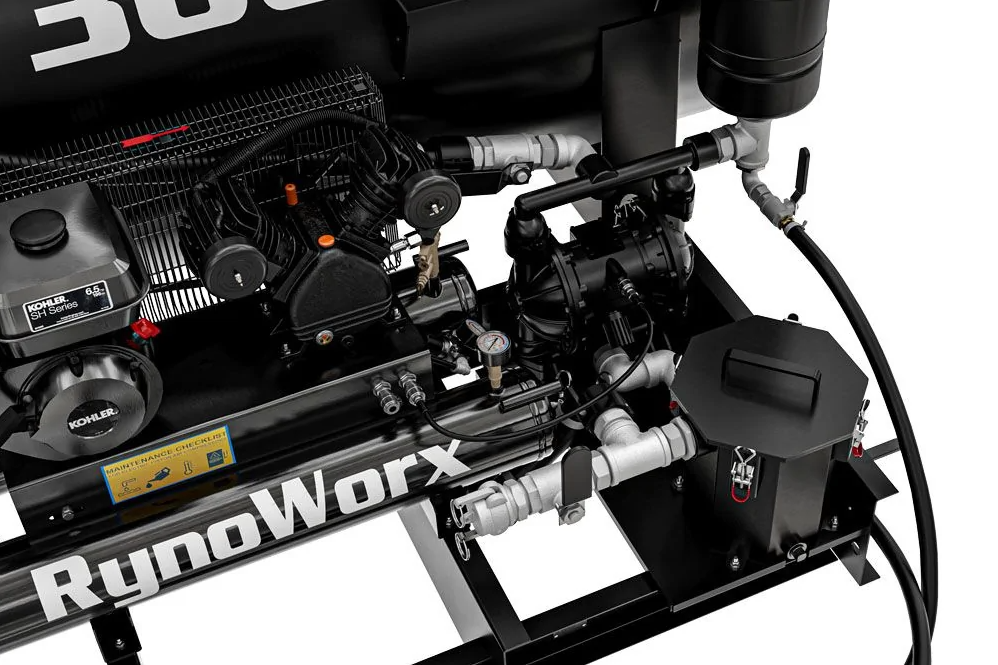 AFFORDABLE AVAILABLE AIR OPERATED DIAPHRAGM PUMP ASPHALT SEALCOATING