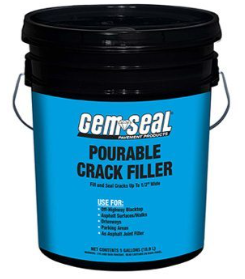 Gemseal Pourable Asphalt Crack Filler
