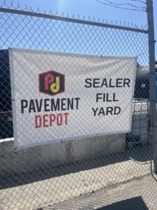 Pavement Depot Milton Bulk Asphalt Sealer Fill Yard