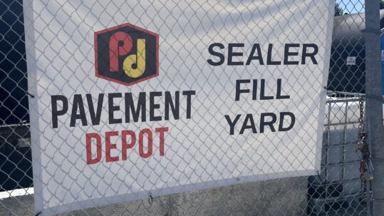 Pavement Depot Milton Bulk Asphalt Sealer Fill Yard